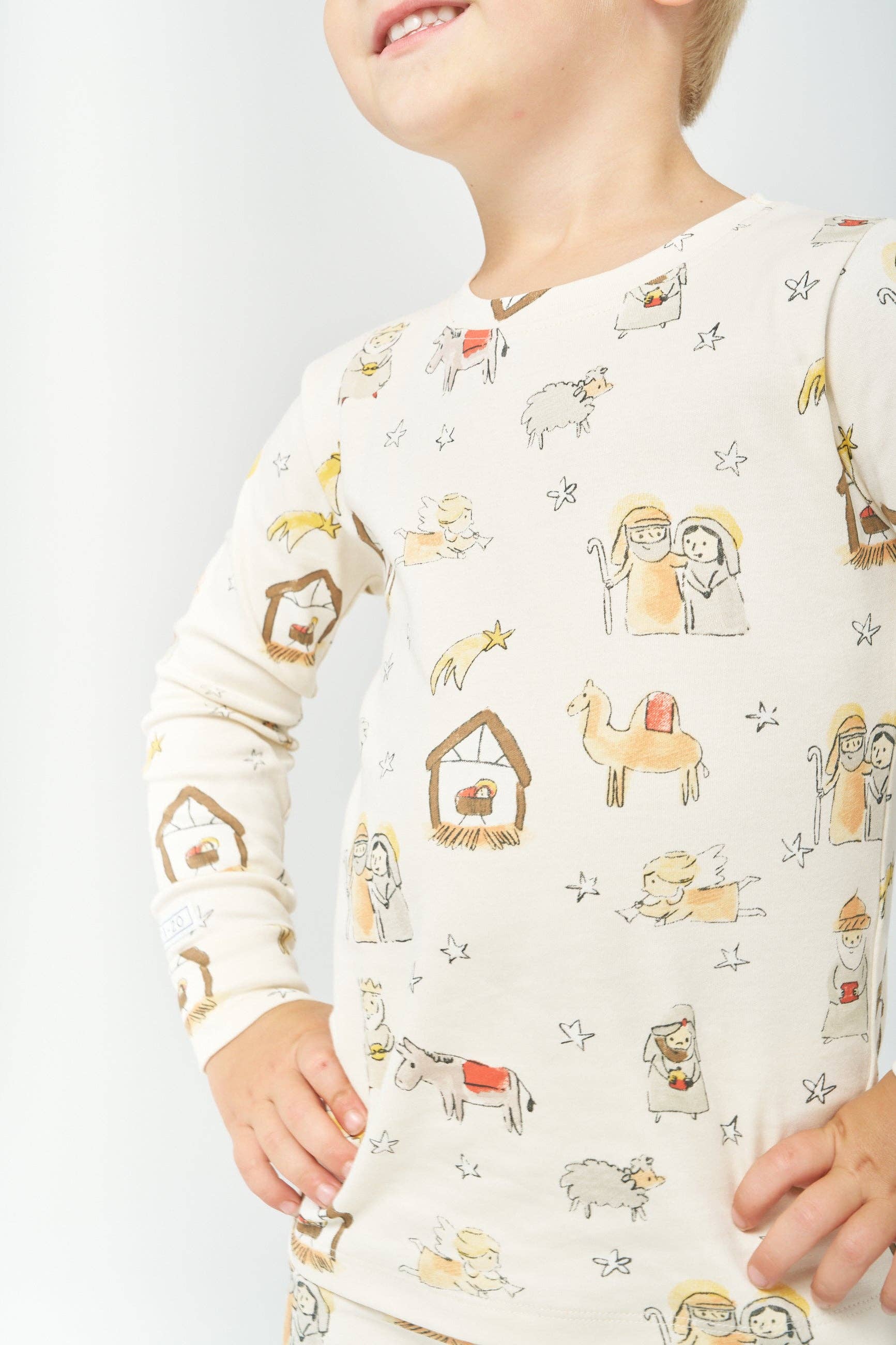 Away in a Manger PJ Long Sleeve Set