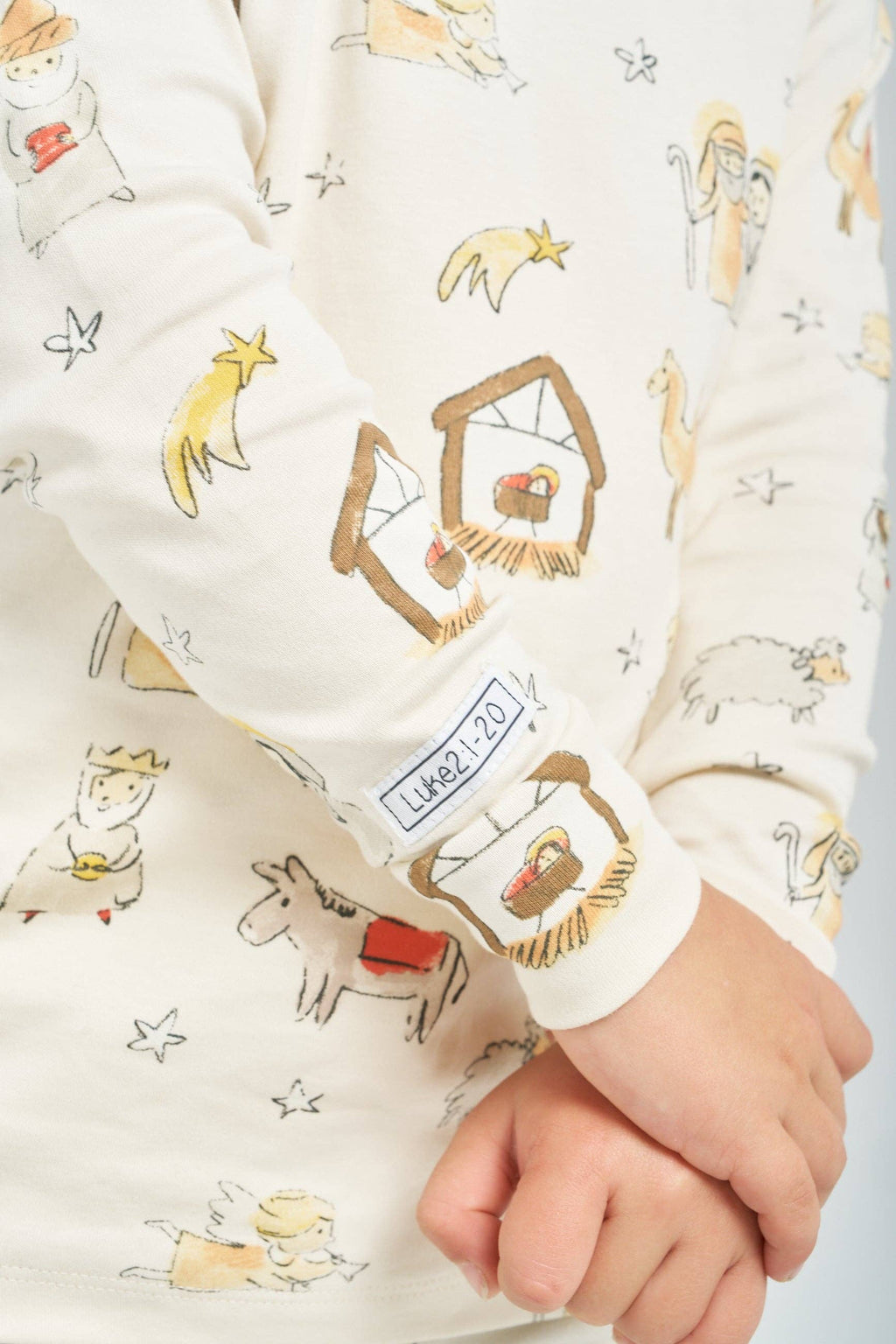 Away in a Manger PJ Long Sleeve Set
