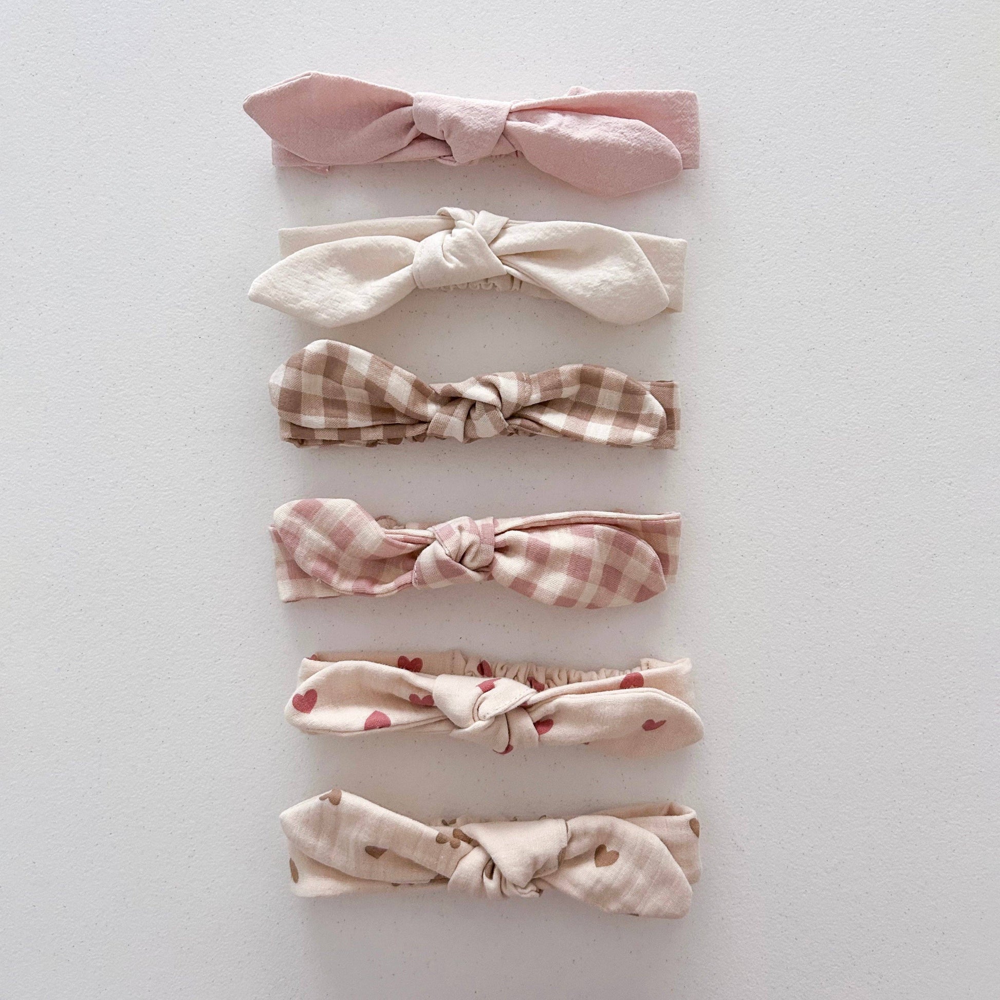 Cotton Bow Headband (3-18m) - 6 colors