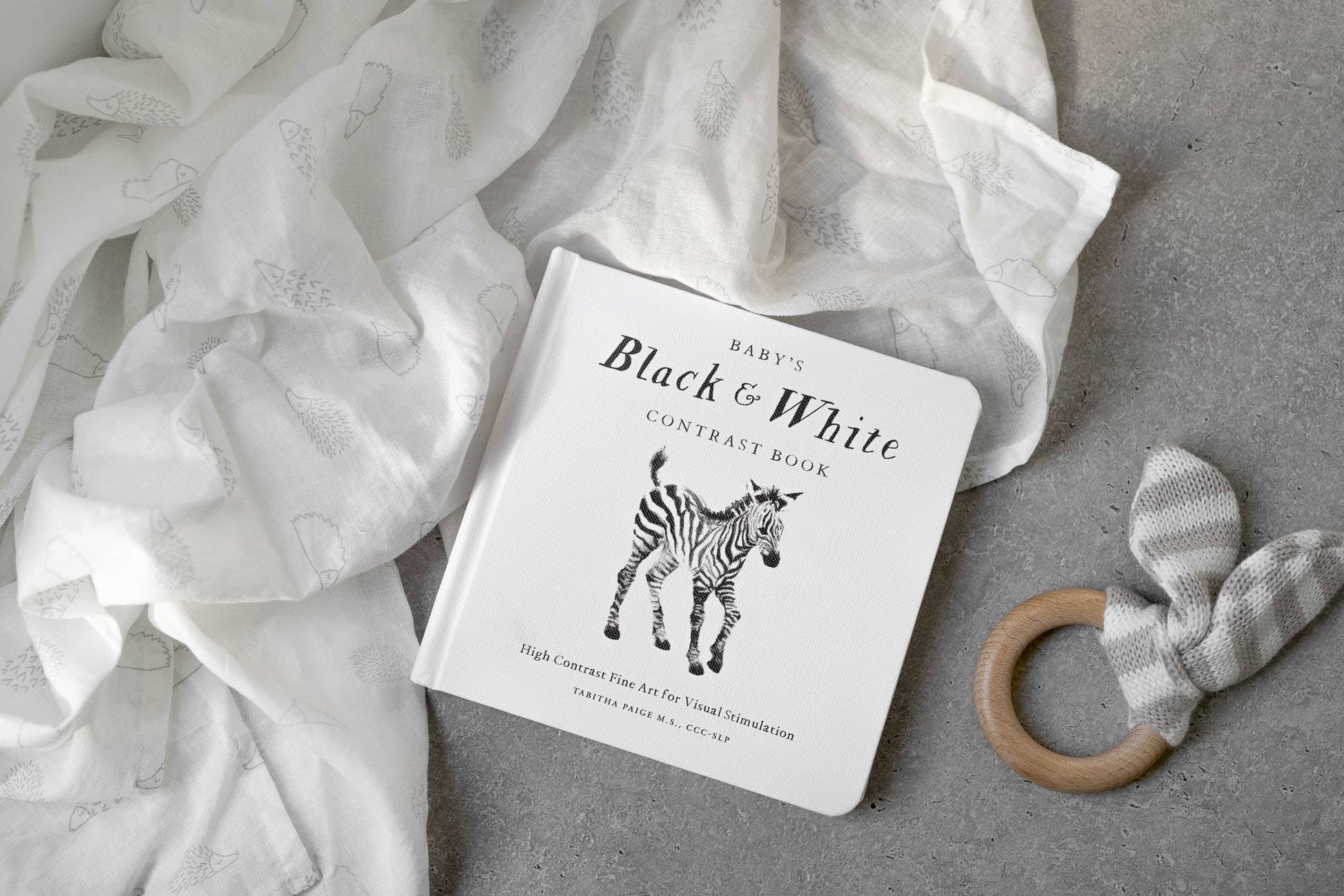 Black and White Contrast Book