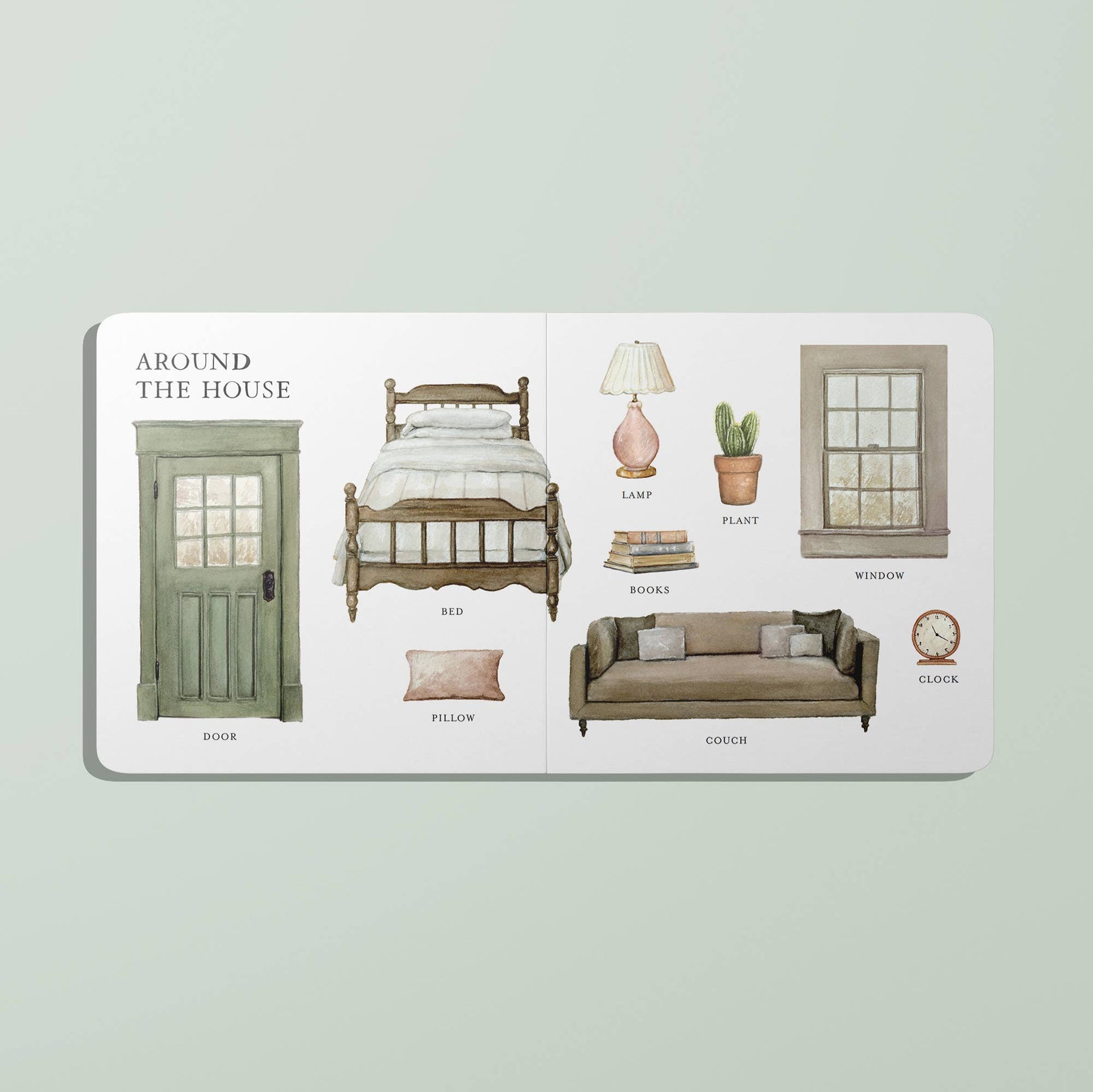Our Big Book of First Words - Baby Board Book