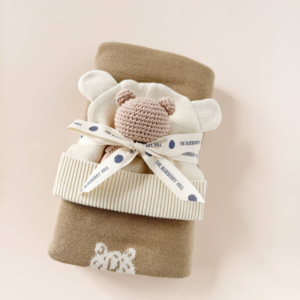 Crocheted Bear Rattle