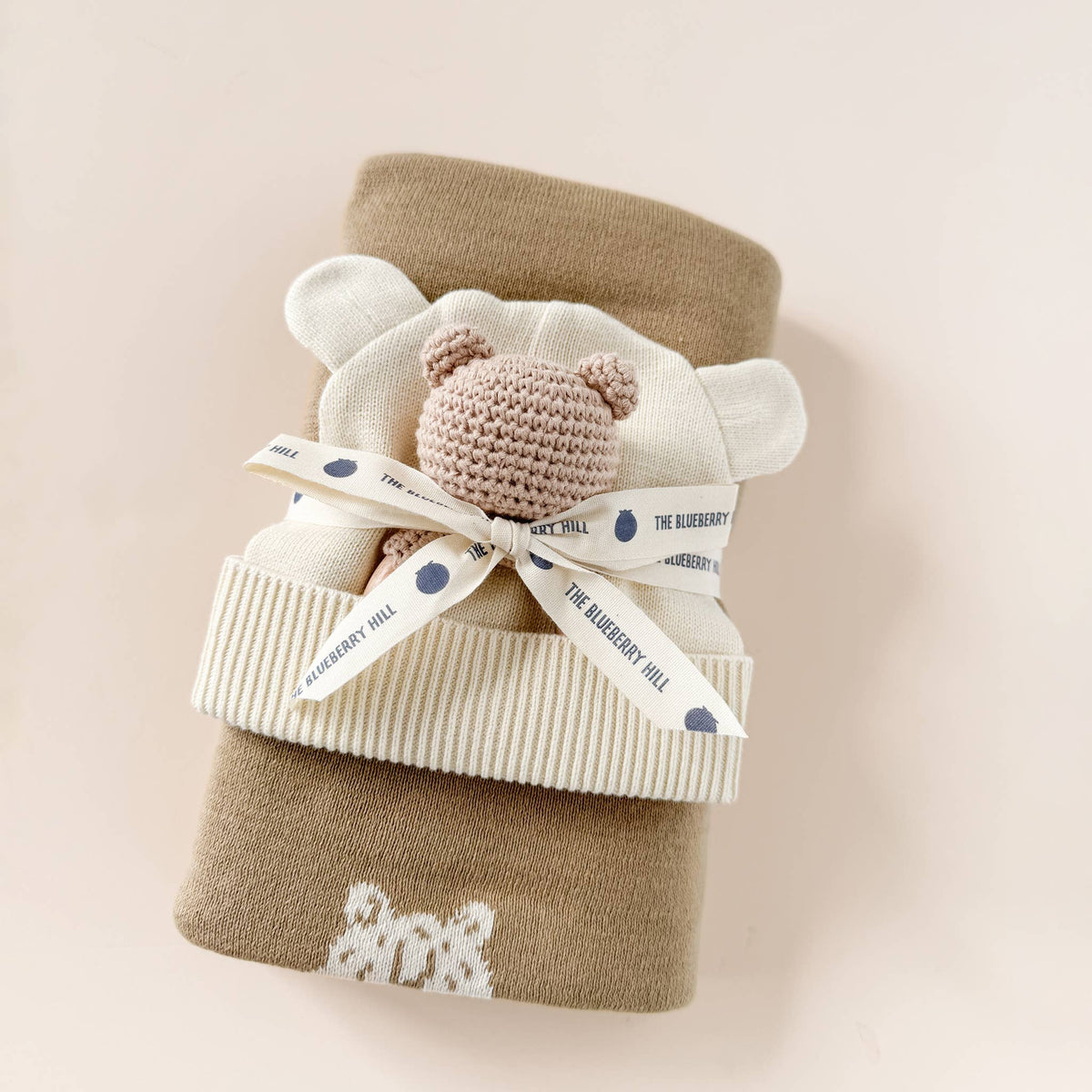 Crocheted Bear Rattle