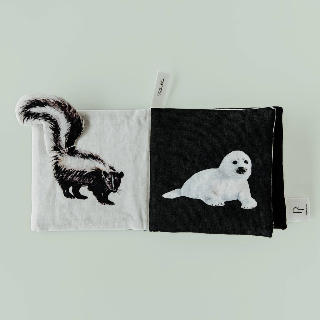 Black & White Soft Crinkle Book