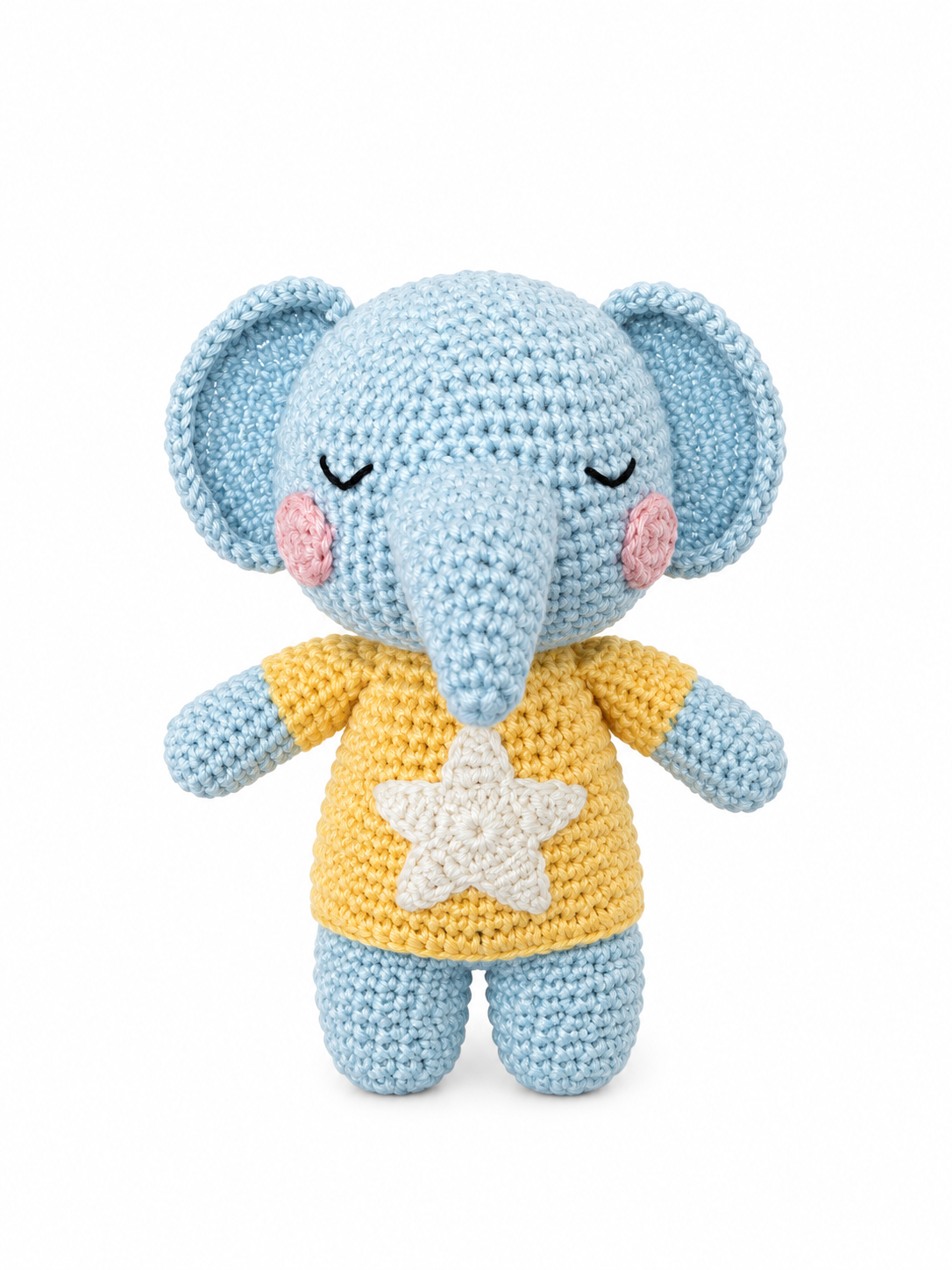 Handmade Crocheted Elephant - Olivia’s Crocheted Creations