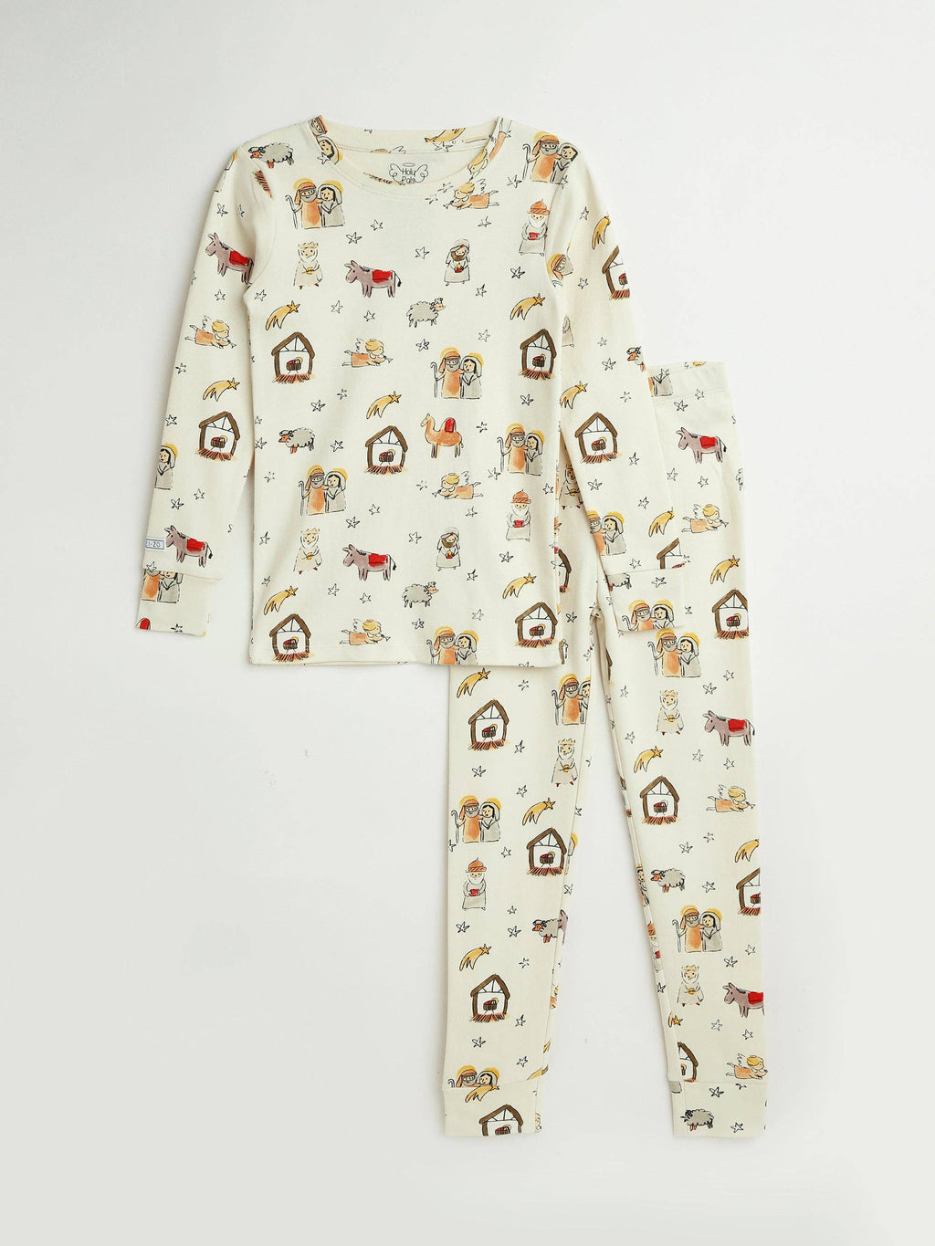 Away in a Manger PJ Long Sleeve Set