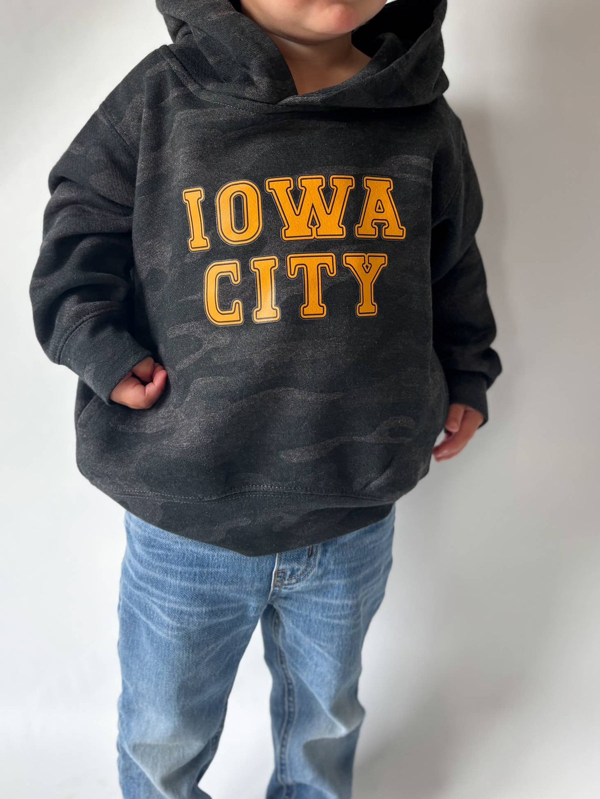 Iowa City Camo Hoodie