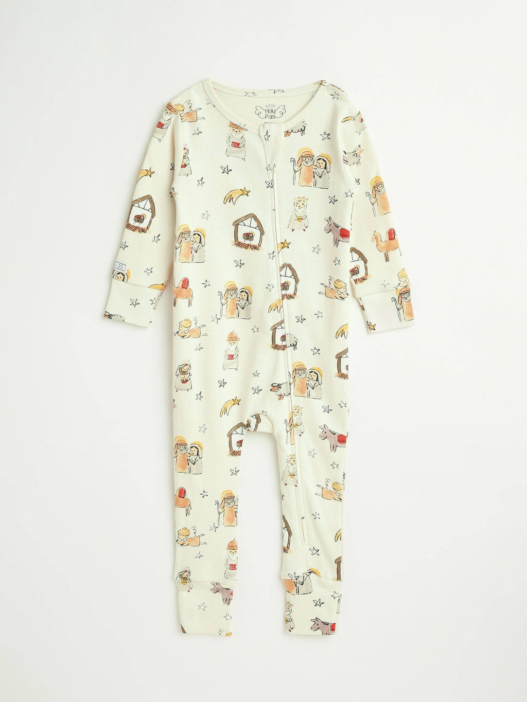 Away in a Manger PJ Footless Onesie