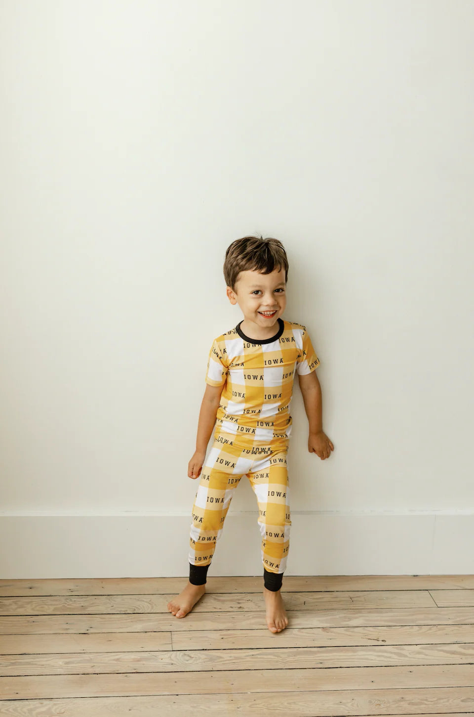 Two Piece Jammies Set - Iowa Grid