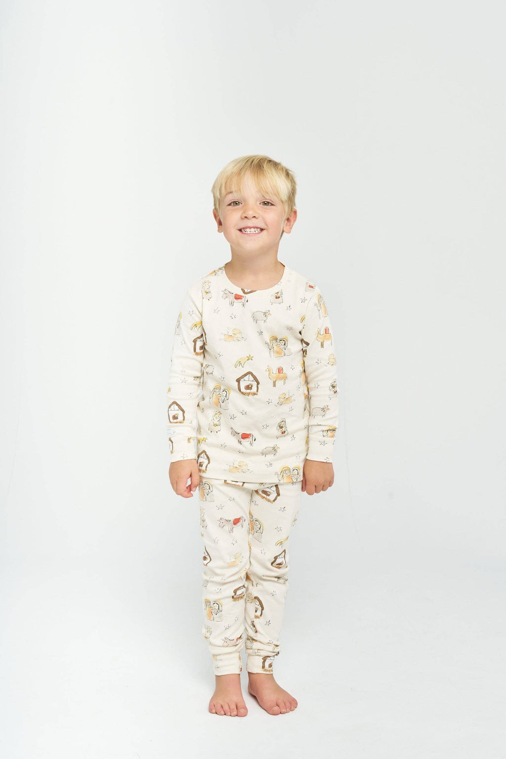 Away in a Manger PJ Long Sleeve Set