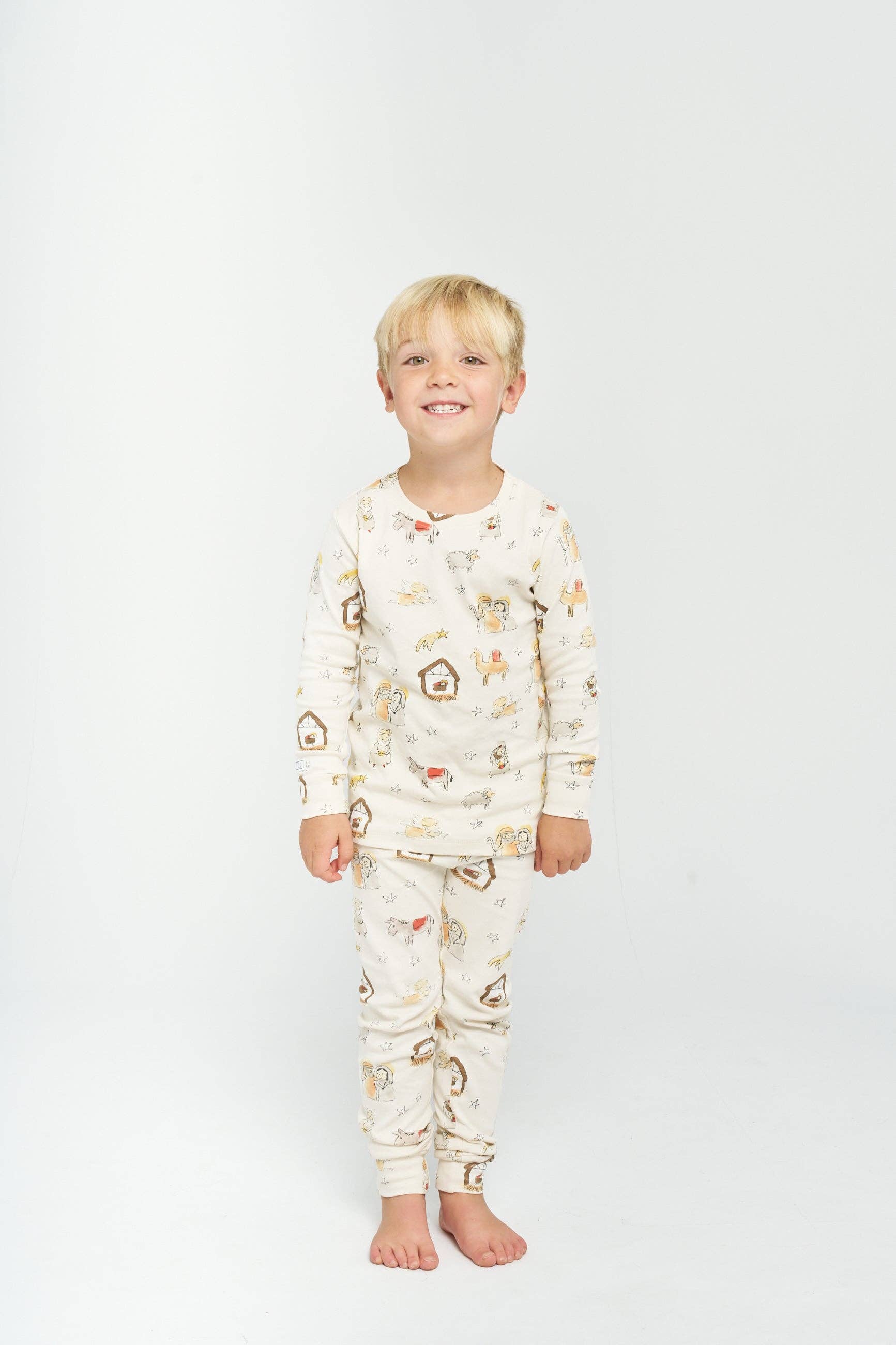 Away in a Manger PJ Long Sleeve Set