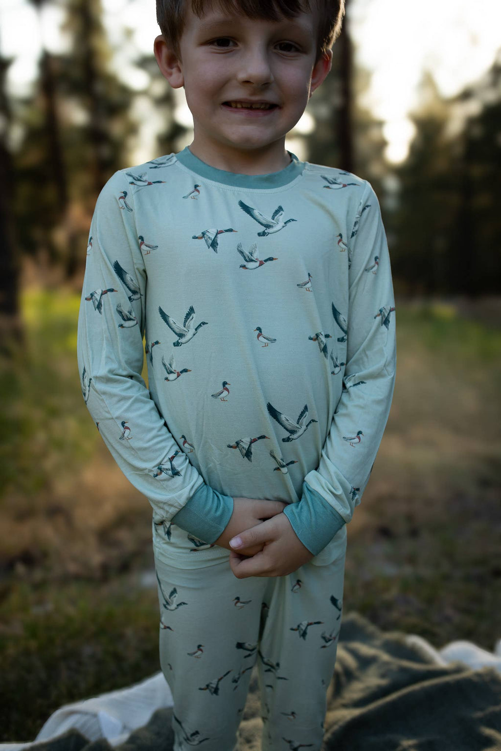 Duck Duck Goose Bamboo Pajamas