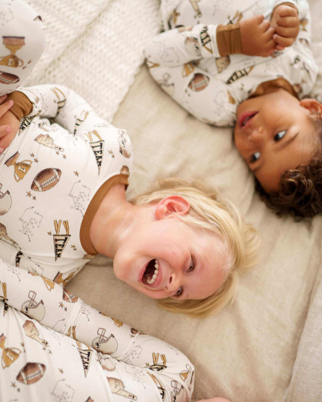 Game Day Bamboo Pajamas - Baby Onesie