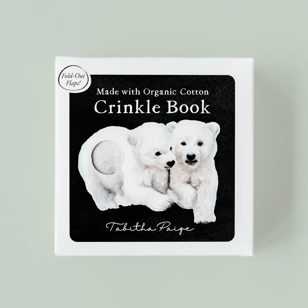 Black & White Soft Crinkle Book