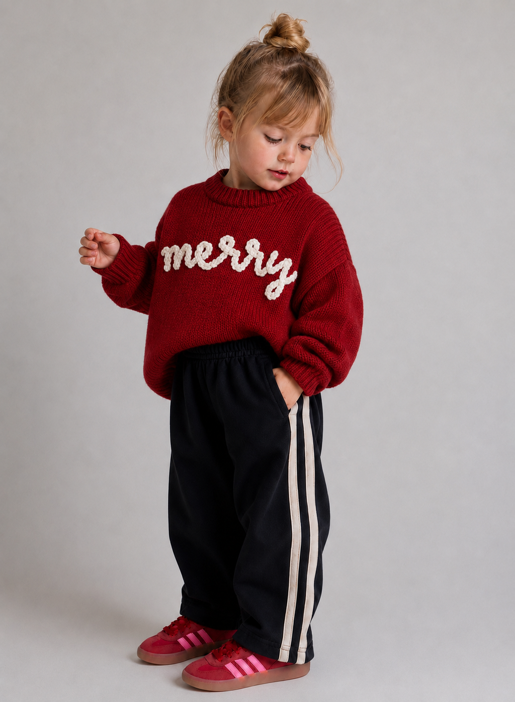 Knit Merry Hand Stitched Sweater