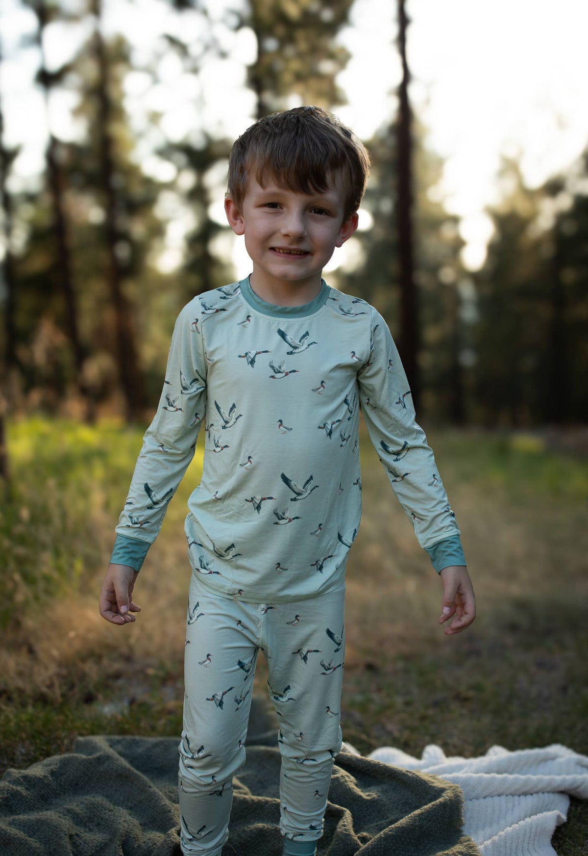 Duck Duck Goose Bamboo Pajamas