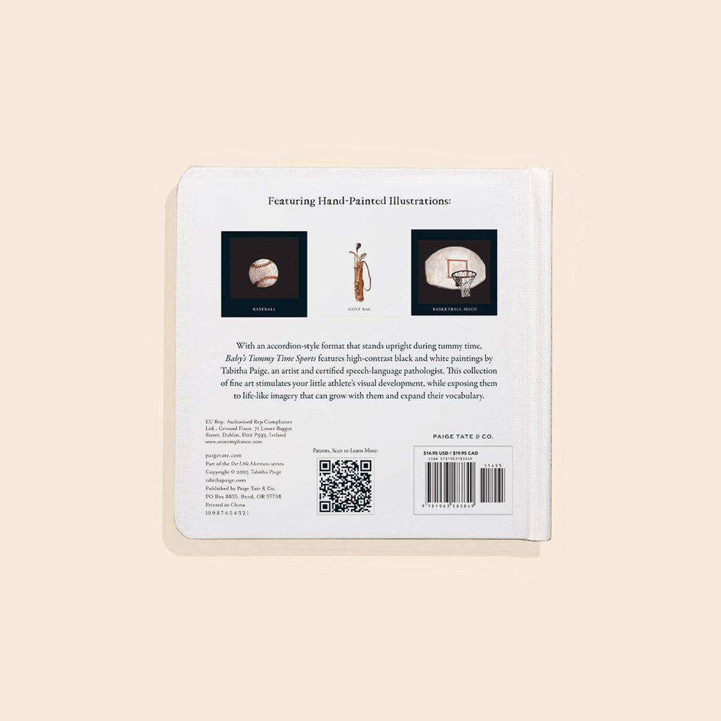 Baby's Tummy Time Sports: A Sports Board Book for Babies